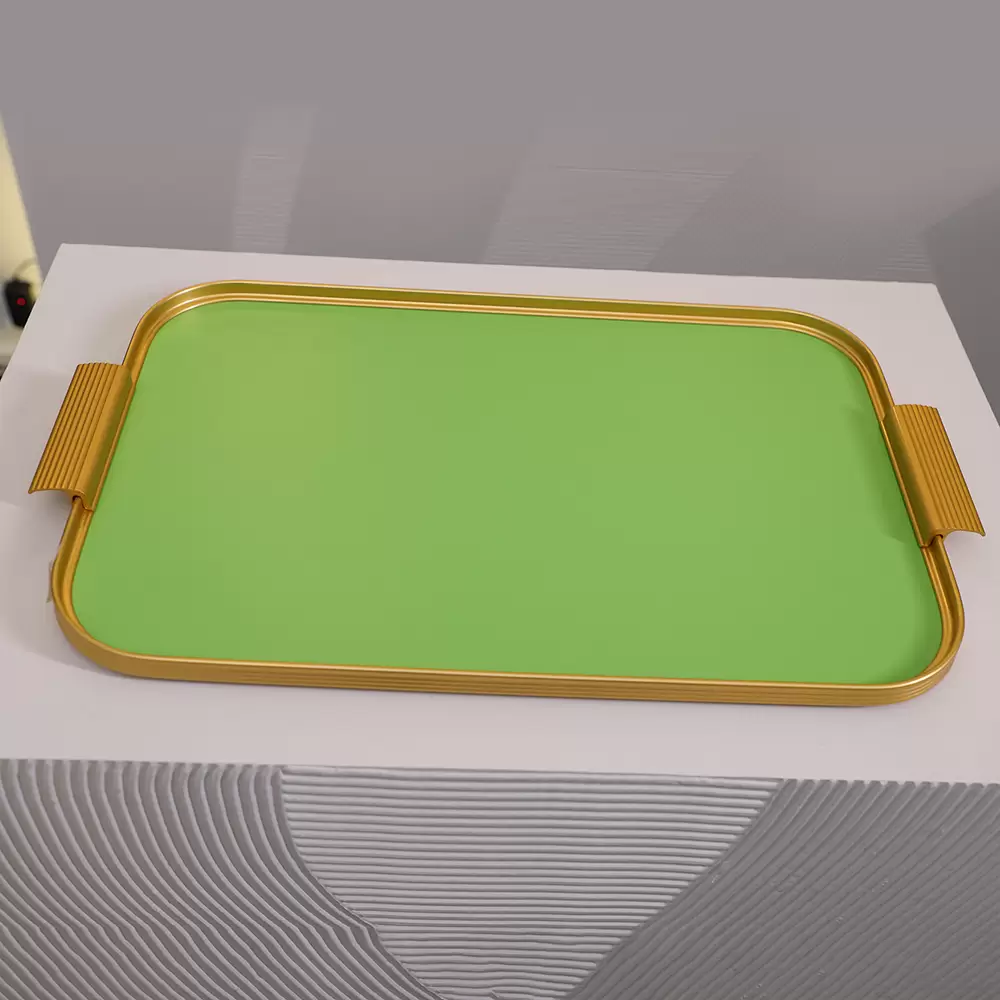 S18 TRAY. SUMMER GREEN/GOLD